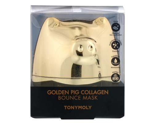 Tony Moly, Golden Pig Collagen, Bounce Mask, 2.70 fl oz (80 ml) Tony Moly, Golden Pig Collagen, Bounce Mask, 2.70 fl oz (80 ml)