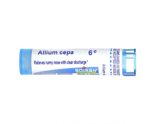 Травы и натуральные средства Boiron, Allium cepa, 6C, прибл. 80 гранул Травы и натуральные средства Boiron, Allium cepa, 6C, прибл. 80 гранул