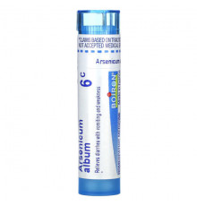 Травы и натуральные средства Boiron, Arsenicum Album, 6C, прибл. 80 гранул