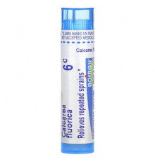Травы и натуральные средства Boiron, Calcarea Fluorica, 6 ° C, прибл. 80 гранул