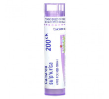 Травы и натуральные средства Boiron, Calcarea sulphurica, 200CK, прибл. 80 гранул
