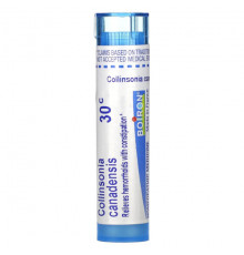Травы и натуральные средства Boiron, Collinsonia canadensis, 30C, прибл. 80 гранул