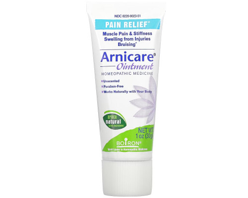 Boiron, Arnicare Ointment, Pain Relief, Unscented, 1 oz (30 g) Boiron, Arnicare Ointment, Pain Relief, Unscented, 1 oz (30 g)