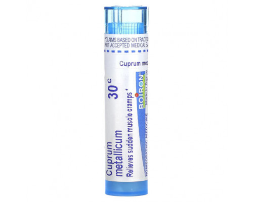 Травы и натуральные средства Boiron, Cuprum Metallicum, 30C, прибл. 80 гранул