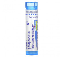 Травы и натуральные средства Boiron, Ferrum Phosphoricum, 6C, прибл. 80 гранул