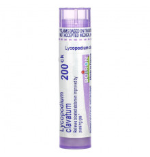 Травы и натуральные средства Boiron, Lycopodium Clavatum, 200 CK, прибл. 80 гранул