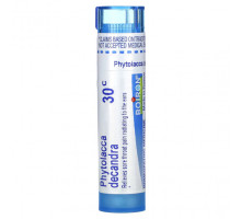 Травы и натуральные средства Boiron, Phytolacca Decandra, 30C, прибл. 80 гранул