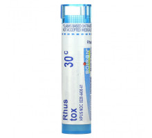 Травы и натуральные средства Boiron, Сумах ядовитый (Rhus Toxicodendron), 30C, 80 гранул