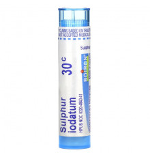 Травы и натуральные средства Boiron, Sulphur Iodatum, 30C, прибл. 80 гранул