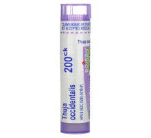 Boiron, Single Remedies, Thuja Occidentalis, 200 CK, Approx 80 Pellets