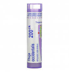 Boiron, Single Remedies, Thuja Occidentalis, 200 CK, Approx 80 Pellets