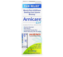 Boiron, Topical & Oral Pellets Value Pack, Arnica Gel Pain Relief, Approx. 80 Pellets, 2.6 oz (75 g)