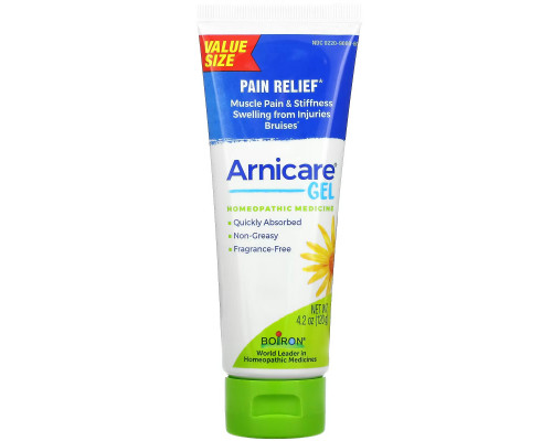 Boiron, Arnicare Gel, облегчение боли, без запаха, 120 г (4,1 унции) Boiron, Arnicare Gel, облегчение боли, без запаха, 120 г (4,1 унции)