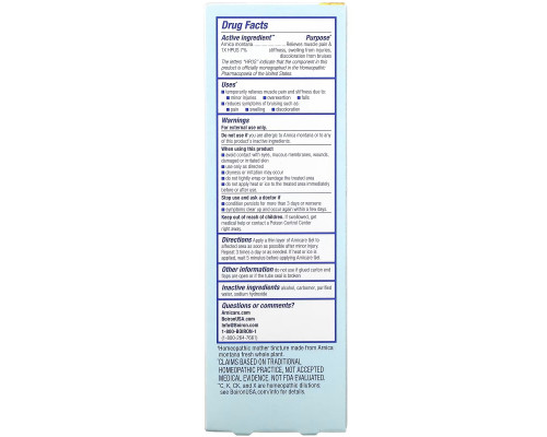 Boiron, Arnicare Gel, облегчение боли, без запаха, 120 г (4,1 унции) Boiron, Arnicare Gel, облегчение боли, без запаха, 120 г (4,1 унции)