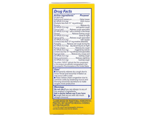 Boiron, Chestal Honey, Cough & Chest Congestion, 6.7 fl oz Boiron, Chestal Honey, Cough & Chest Congestion, 6.7 fl oz