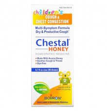 Детское здоровье Boiron, Chestal Honey, помощь при кашле и накоплении секрета в просвете бронхов у детей, 40 доз (6,7 жидк. унций)