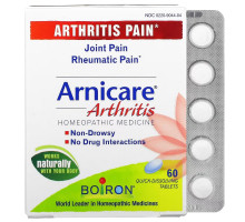 Boiron, Arnicare, при артрите, 60 быстрорастворимых таблеток