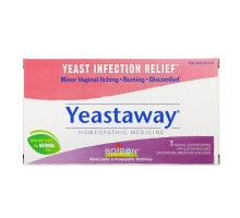 Boiron, Yeastaway, Yeast Infection Relief, 7 Vaginal Suppositories