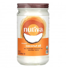 Nutiva, Organic Coconut Oil, 23 fl oz (680 ml)