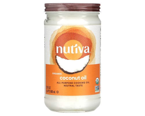 Nutiva, Organic Coconut Oil, 23 fl oz (680 ml) Nutiva, Organic Coconut Oil, 23 fl oz (680 ml)