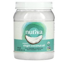 Nutiva, Organic Virgin Coconut Oil, 54 fl oz (1.6 l)
