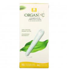 Organyc, Tampons, 16 Regular Tampons