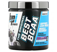 Аминокислоты BPI Sports, Best BCAA, виноград, 300 г (10,58 унций)