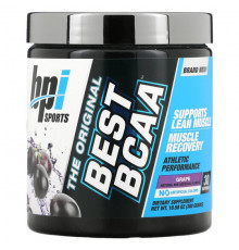 Аминокислоты BPI Sports, Best BCAA, виноград, 300 г (10,58 унций)