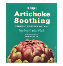 Petitfee, Artichoke Soothing, Hydrogel Face Mask, 5 Sheets, 1.12 oz (32 g) Each