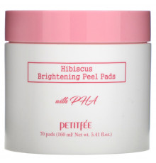 Petitfee, Hibiscus, Brightening Peel Pads, 70 Pads, 5.41 fl.oz (160 ml)