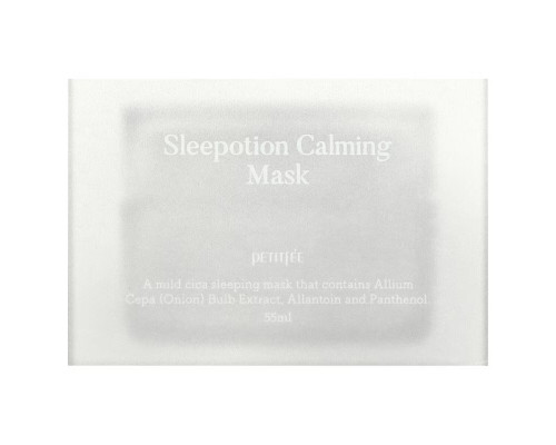 Petitfee, Успокаивающая маска Sleepotion, 55 мл Petitfee, Успокаивающая маска Sleepotion, 55 мл