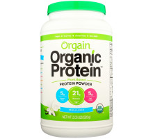 Orgain, Organic Protein Plant Based Powder, Sweet Vanilla Bean, 2.03 lbs (920 g)