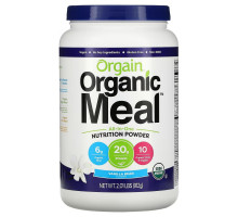 Orgain, Organic Meal, универсальный пищевой порошок, ваниль, 912 г (2,01 фунта)