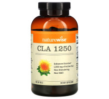 NatureWise, CLA 1250, 180 мягких таблеток