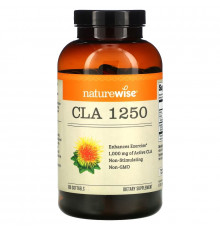 NatureWise, CLA 1250, 180 мягких таблеток