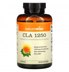 NatureWise, CLA 1250, 1,000 mg, 90 Softgels