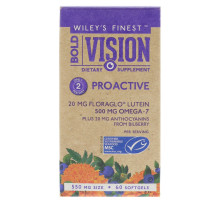 Wiley's Finest, Bold Vision, профилактическое, 550 мг, 60 мягких таблеток