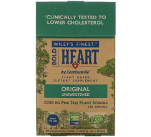 Wiley's Finest, Bold Heart by Cardiosmile, Original Unsweetened, 30 Liquid Stick Packs, 0.36 fl oz (10.5 ml) Each
