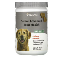 NaturVet, Senior Advanced Joint Health, 120 Soft Chews, 12.6 oz (360 g)