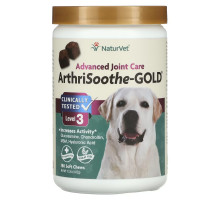 NaturVet, ArthriSoothe-GOLD, профессиональный уход, уровень 3, 180 мягких подушечек, 15.2 унций (432 г)