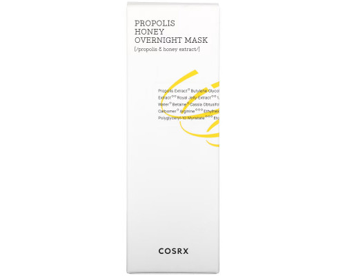 CosRx, Full Fit, Propolis Honey Overnight Beauty Mask, 2.02 fl oz (60 ml) CosRx, Full Fit, Propolis Honey Overnight Beauty Mask, 2.02 fl oz (60 ml)