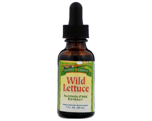 Sunny Green, Wild Lettuce, 1 fl oz (30 ml) Sunny Green, Wild Lettuce, 1 fl oz (30 ml)