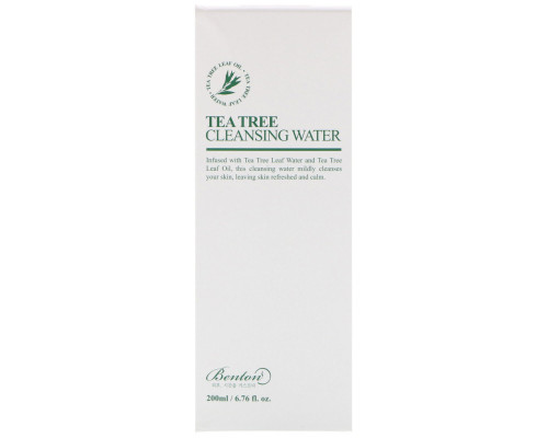 Benton, Tea Tree Cleansing Water, 6.76 fl oz (200 ml) Benton, Tea Tree Cleansing Water, 6.76 fl oz (200 ml)