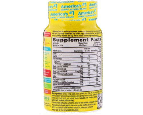 L'il Critters, Omega-3, Raspberry-Lemondade, 60 Gummies L'il Critters, Omega-3, Raspberry-Lemondade, 60 Gummies