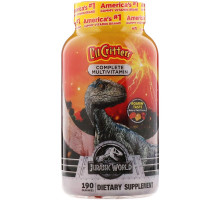 L'il Critters, Complete Multivitamins, Jurassic World, Natural Fruit Flavors, 190 Gummies