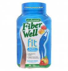 VitaFusion, Витамины FiberWell Fit, 90 жевательных таблеток