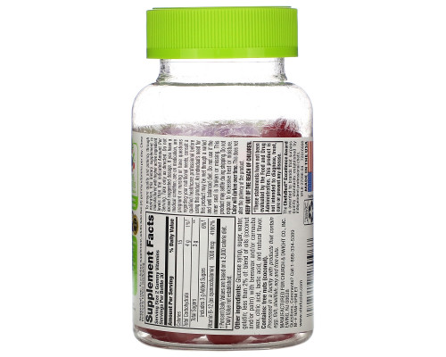 VitaFusion, Витамины B12 для взрослых, энергетическая поддержка, вкус натуральной малины, 1000 мкг, 60 конфет VitaFusion, Витамины B12 для взрослых, энергетическая поддержка, вкус натуральной малины, 1000 мкг, 60 конфет
