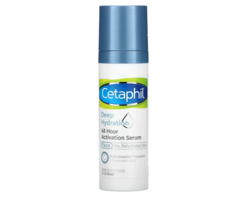Гиалуроновая кислота Cetaphil, Глубокое увлажнение, сыворотка для активации на 48 часов, 30 мл (1 жидк. Унция) Гиалуроновая кислота Cetaphil, Глубокое увлажнение, сыворотка для активации на 48 часов, 30 мл (1 жидк. Унция)