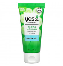Yes To, Cooling Jelly Mask, Cucumbers, 3 fl oz (89 ml)