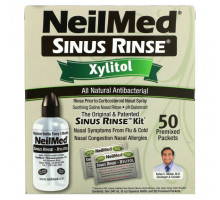 От аллергии NeilMed, Sinus Rinse, ксилитол, набор для промывания носовых пазух, 2 предмета